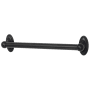 Alno Classic Traditional 18 Inch Wide Towel Bar with 1-1/4 Inch Diameter Bar Bronze
