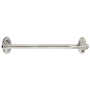 Alno Classic Traditional 18 Inch Wide Towel Bar with 1-1/4 Inch Diameter Bar Polished Chrome