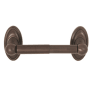 Alno Classic Traditional Adjustable Horizontal Toilet Paper Holder with Spring Bar Chocolate Bronze