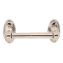 Alno Classic Traditional Adjustable Horizontal Toilet Paper Holder with Spring Bar Polished Nickel