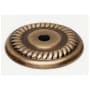 Alno Rope 1 Inch Diameter Cabinet Knob Backplate Antique English