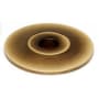 Alno Traditional 3/4" Round Solid Brass Cabinet Knob Backplate Polished Antique
