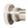 Alno Contemporary I Shower Rod Flange Set Satin Nickel