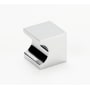 Alno Contemporary 3/4" Whistle Style Solid Brass Cabinet Knob with Finger Notch Polished Chrome