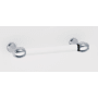 Alno Royale 3" Center to Center Acrylic Clear Bar Cabinet Handle / Drawer Pull with Solid Brass Mounts Polished Chrome