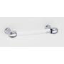 Alno Royale 3-1/2" Center to Center Acrylic Bar Cabinet Handle / Drawer Pull with Solid Brass Mounts Polished Chrome