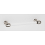 Alno Royale 8" Center to Center Acrylic Bar Solid Brass Cabinet Handle / Drawer Pull Polished Nickel