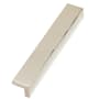Alno Tab 8-1/2" Long Linear Surface Mount Solid Brass Cabinet Handle / Drawer Pull Polished Nickel