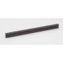 Alno Linear 12" Center to Center Solid Brass Flush Mount Cabinet Handle / Drawer Pull Bronze