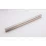 Alno Linear 12" Center to Center Solid Brass Flush Mount Cabinet Handle / Drawer Pull Satin Nickel