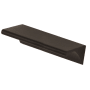 Alno Tab 3" Center to Center Solid Brass Linear Surface Mount Cabinet Handle / Drawer Pull Bronze
