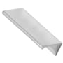 Alno Tab 3" Center to Center Solid Brass Linear Surface Mount Cabinet Handle / Drawer Pull Polished Chrome