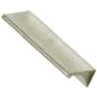 Alno Tab 4" Center to Center Solid Brass Surface Mount Linear Cabinet Handle / Drawer Pull Satin Nickel