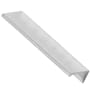 Alno Tab 6-1/2" Solid Brass Surface Mount Linear Cabinet Handle / Drawer Pull Polished Chrome