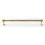Alno Royale 8" Center to Center Traditional Solid Brass Cabinet Handle / Drawer Pull Polished Antique