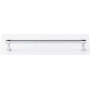 Alno Royale 8" Center to Center Traditional Solid Brass Cabinet Handle / Drawer Pull Polished Chrome