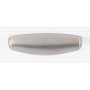 Alno Royale 4" Center to Center Classic Solid Brass Cabinet Cup Pull / Drawer Cup Pull Satin Nickel
