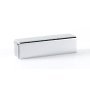 Alno Cube 3-3/8 Inch Long Finger Cabinet Pull Polished Chrome