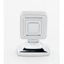 Alno Cube 7/8" Small Luxury Modern Side Square Rectangular Solid Brass Cabinet Knob / Drawer Knob Polished Chrome