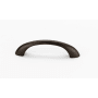 Alno Elegant 3-1/2" Center to Center Arch Bow Solid Brass Cabinet Handle / Drawer Pull Chocolate Bronze