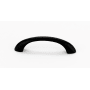 Alno Elegant 3-1/2" Center to Center Arch Bow Solid Brass Cabinet Handle / Drawer Pull Matte Black