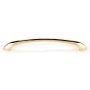 Alno C855 Contemporary Brass 10" Center to Center 12-3/8" Long Arch Appliance Pull Appliance Handle Unlacquered Brass