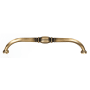 Alno Tuscany 12" Center to Center Traditional Solid Brass Appliance Handle Pull Antique English Matte