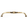 Alno Tuscany 12" Center to Center Traditional Solid Brass Appliance Handle Pull Polished Antique