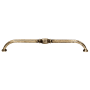 Alno Tuscany 18" Center to Center Luxury Traditional Solid Brass Appliance Handle / Appliance Pull Polished Antique