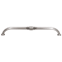 Alno Tuscany 18" Center to Center Luxury Traditional Solid Brass Appliance Handle / Appliance Pull Satin Nickel