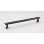 Alno Cloud 12" Center to Center Modern Convex Bar Solid Brass Appliance Handle / Appliance Pull Bronze
