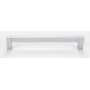 Alno Block 8" Center to Center Solid Brass Square Appliance Handle / Pull Polished Chrome