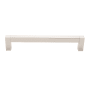 Alno Block 8" Center to Center Solid Brass Square Appliance Handle / Pull Polished Nickel