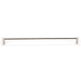 Alno Contemporary 18" Center to Center Solid Brass Appliance Handle Pull Polished Nickel