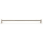 Alno Contemporary 18" Center to Center Solid Brass Appliance Handle Pull Satin Nickel
