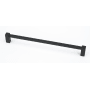 Alno Contemporary 18 Inch Center to Center Handle Appliance Pull Matte Black