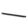 Alno Tab 12" Center to Center Solid Brass Surface Mount Linear Appliance Handle / Appliance Pull Matte Black