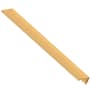Alno Tab 12" Center to Center Solid Brass Surface Mount Linear Appliance Handle / Appliance Pull Unlacquered Brass