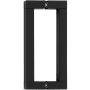 Alno Block Contemporary 6" Center to Center Solid Brass Square Handle Back to Back Door Pulls - Shower Door Handles Bronze
