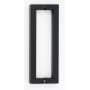 Alno Block Contemporary Urban 8 Inch Center to Center Back to Back Door Pulls - Shower Door Handles Bronze