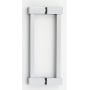 Alno Contemporary II - Urban Industrial 6" Center to Center Back to Back Door Pulls - Shower Door Handles Polished Chrome