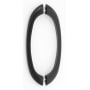 Alno C855 Luxury Contemporary 8" Center to Center Back to Back Door Pulls - Shower Door Handles Bronze