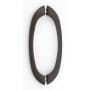 Alno C855 Luxury Contemporary 8" Center to Center Back to Back Door Pulls - Shower Door Handles Chocolate Bronze