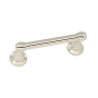 Alno Royale 6-1/4" Wide Horizontal Swing Bar Traditional Brass Toilet Paper Holder Polished Nickel