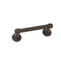 Alno Royale 6-1/4" Wide Horizontal Swing Bar Traditional Brass Toilet Paper Holder Chocolate Bronze