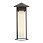 Alora Lighting Tenko 9" Tall Wall Sconce Bronze / Glossy Opal Glass
