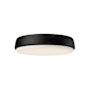 Alora Lighting Laval 12" Wide LED Flush Mount Ceiling Fixture Matte Black