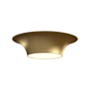 Alora Lighting Emiko 2 Light 16" Wide Flush Mount Ceiling Fixture Brushed Gold