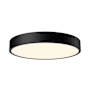 Alora Lighting Adelaide 15" Wide LED Flush Mount Drum Ceiling Fixture Matte Black