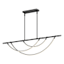 Alora Lighting Aryas 60" Wide LED Linear Chandelier Urban Bronze